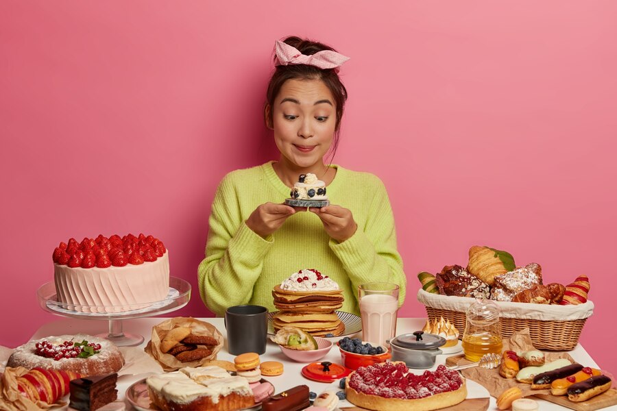 Será que estou viciado em comer doces?
